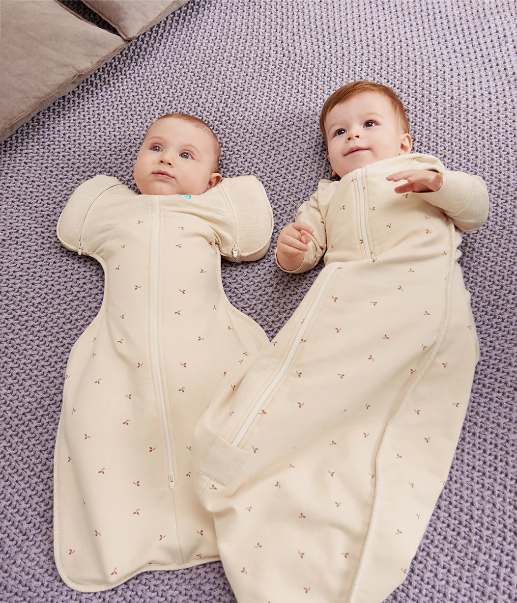 Swaddle Up™ Transition Bag 1.5 TOG Cotton Oatmeal Twigs - Image 8