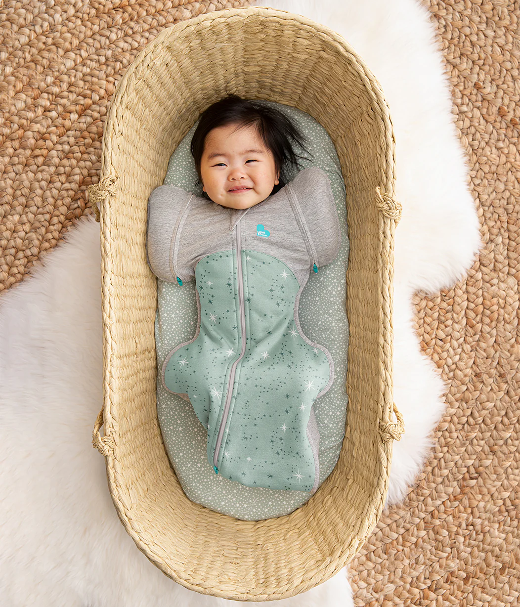 Swaddle Up™ Transition Bag 1.5 TOG Cotton Olive North Star - Image 5